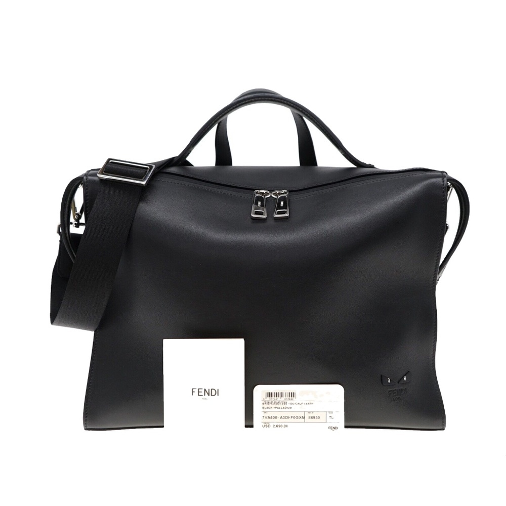 Fendi Shoulder Bag Lui Tote Bug Eyes Large Document Bag New - Picture 4 of 7